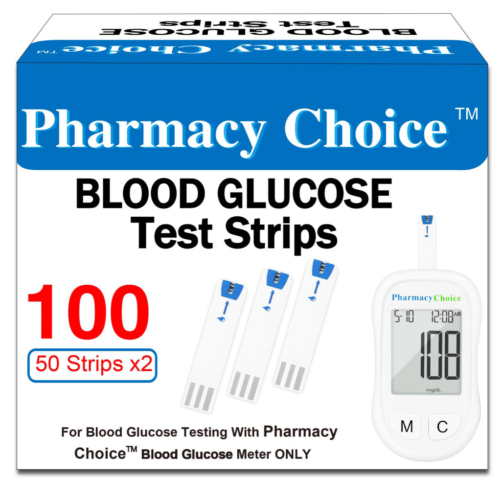 Blood Glucose Test Strips 2 Bottles of 50 Pcs R884