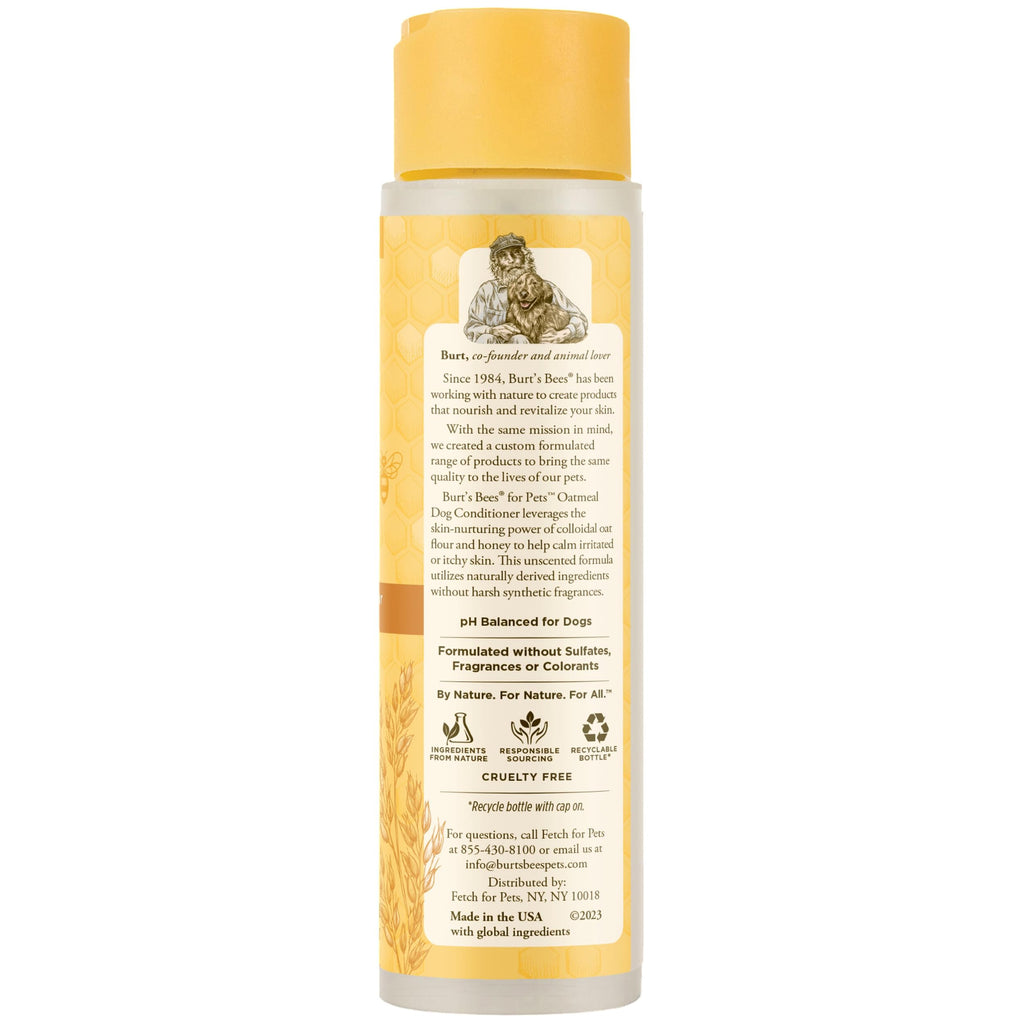 Fragrance-Free Oatmeal Dog Conditioner 10 Fl Oz F537
