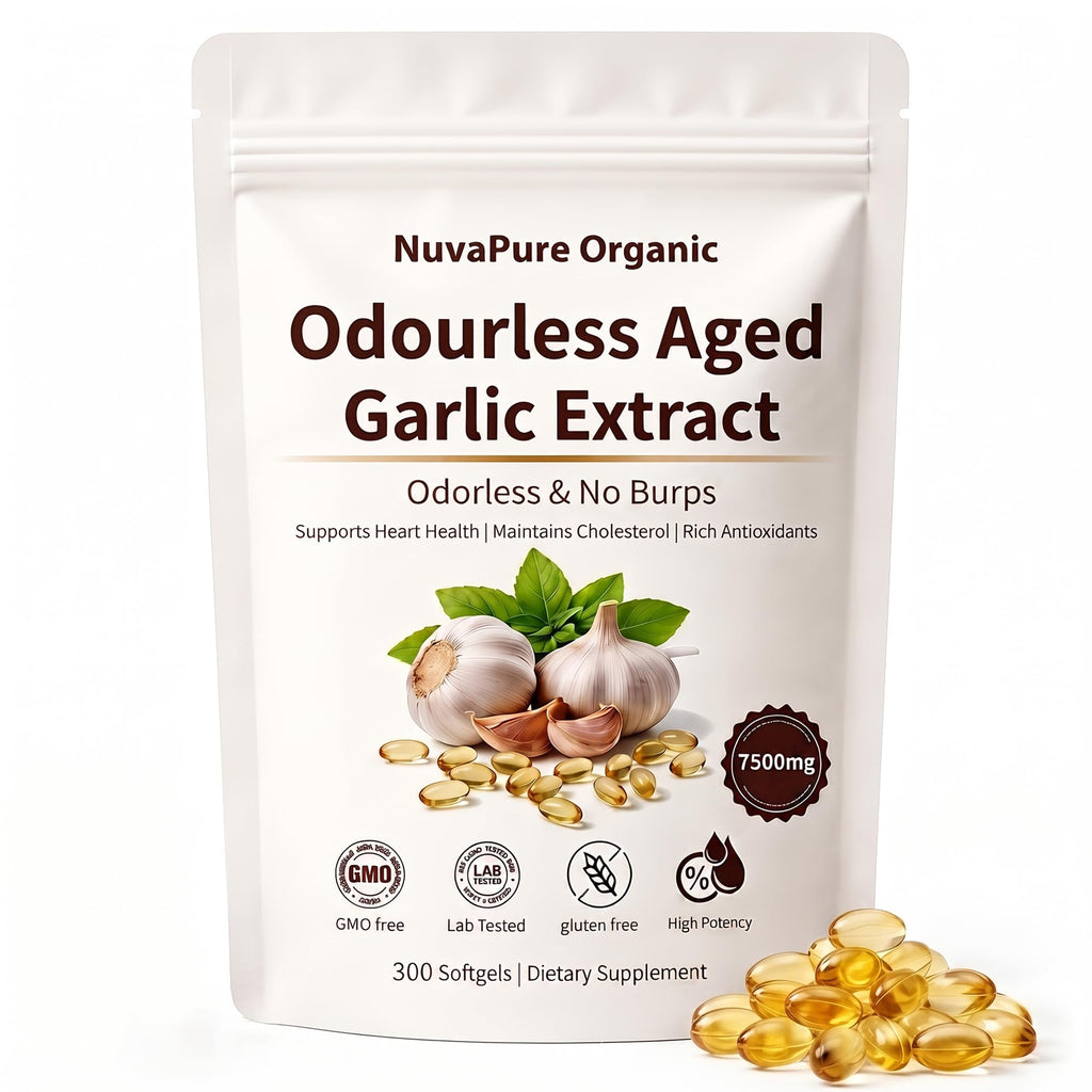 Odorless Aged Garlic Extract Capsules P670134
