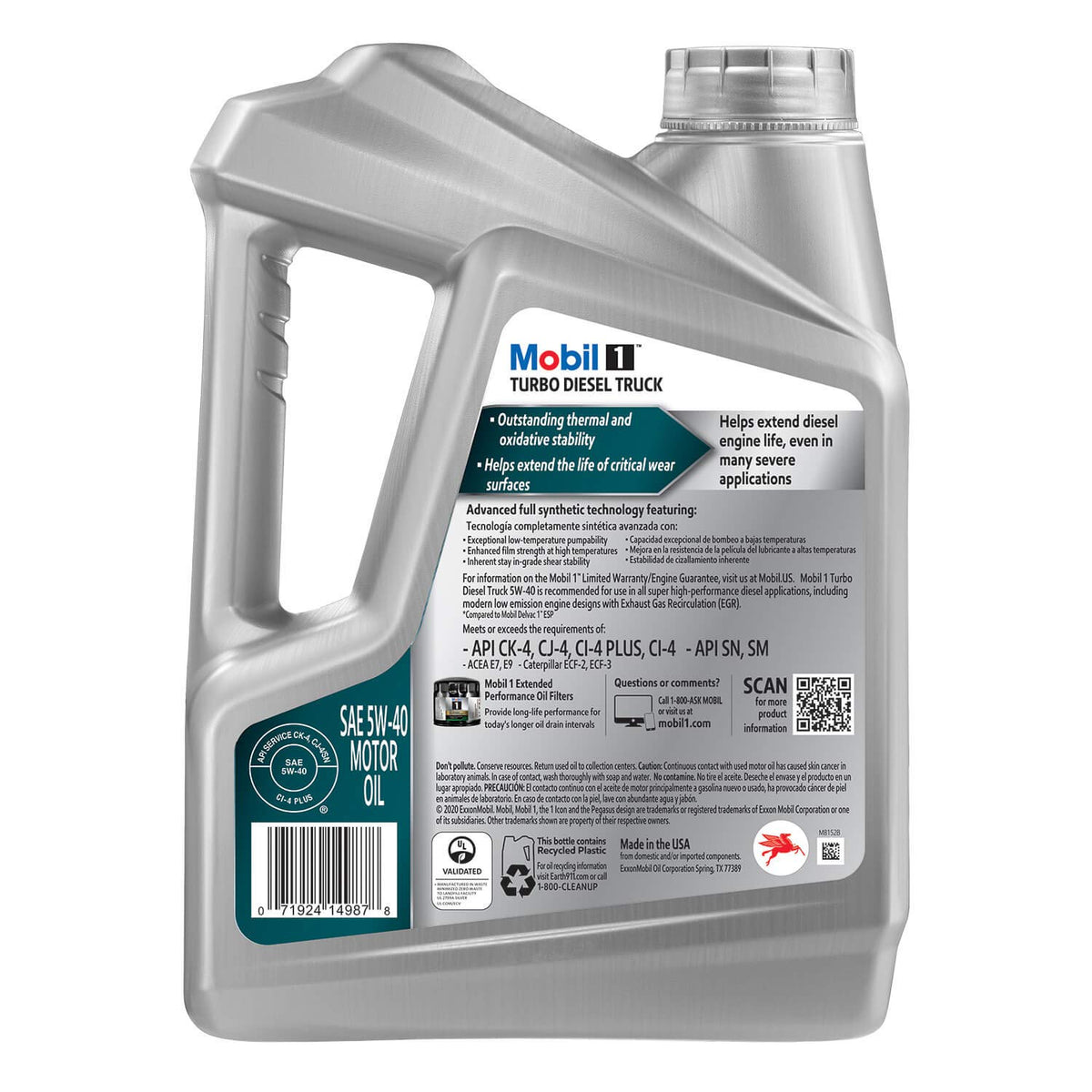 Full Synthetic 5W-40 Motor Oil 1 Gal A47525