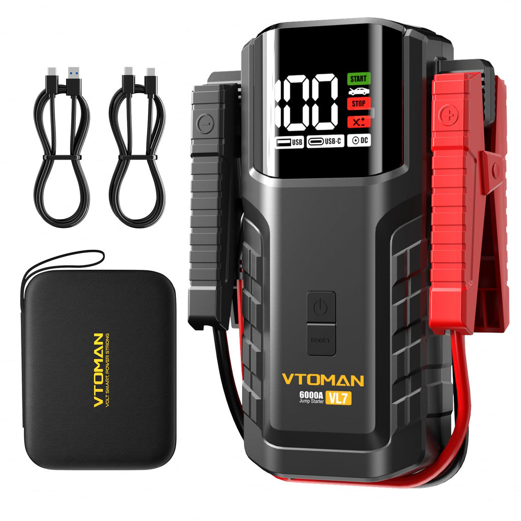 6000A LiFePO4 Portable Jump Starter K189