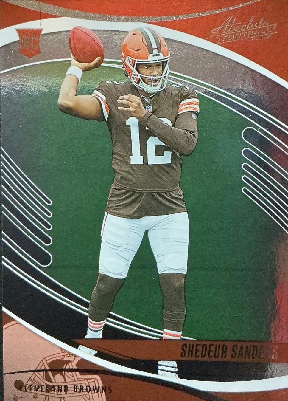 2025 Absolute Football Series Blaster Box with 4 Green Parallels H153