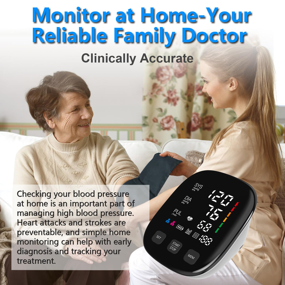 Upper Arm Blood Pressure Monitor B541