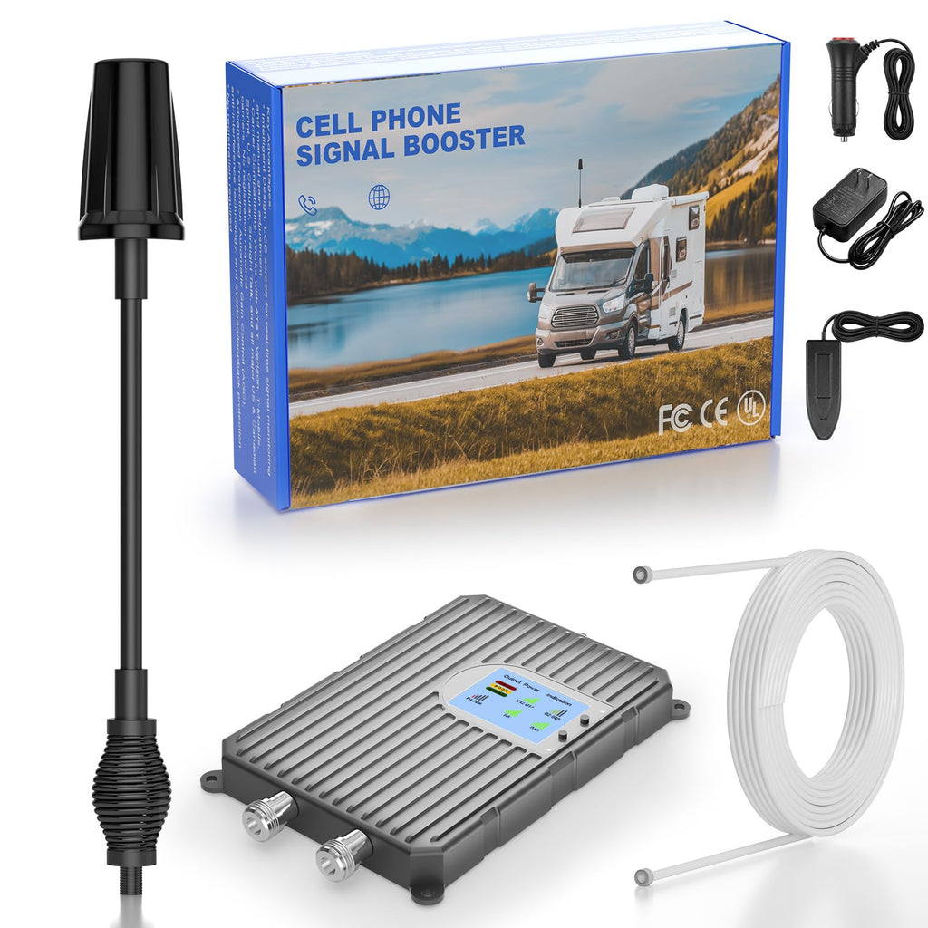 Cell Phone Signal Booster for Truck RV Vehicle X101021