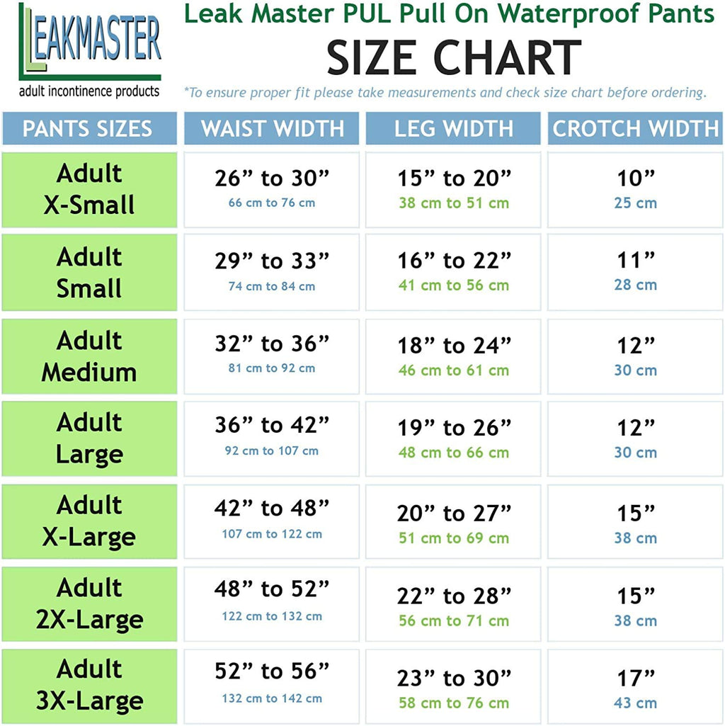 White Large Waterproof Pants C4452