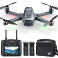 4K Foldable GPS Drone with 4.5" Screen Under 249g Black P719002