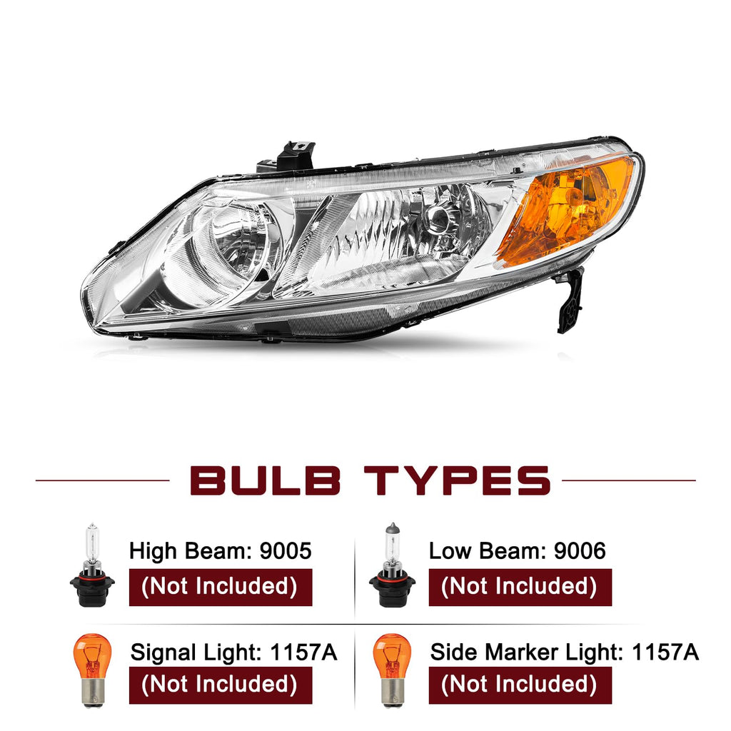 Halogen Headlight Assembly P5896