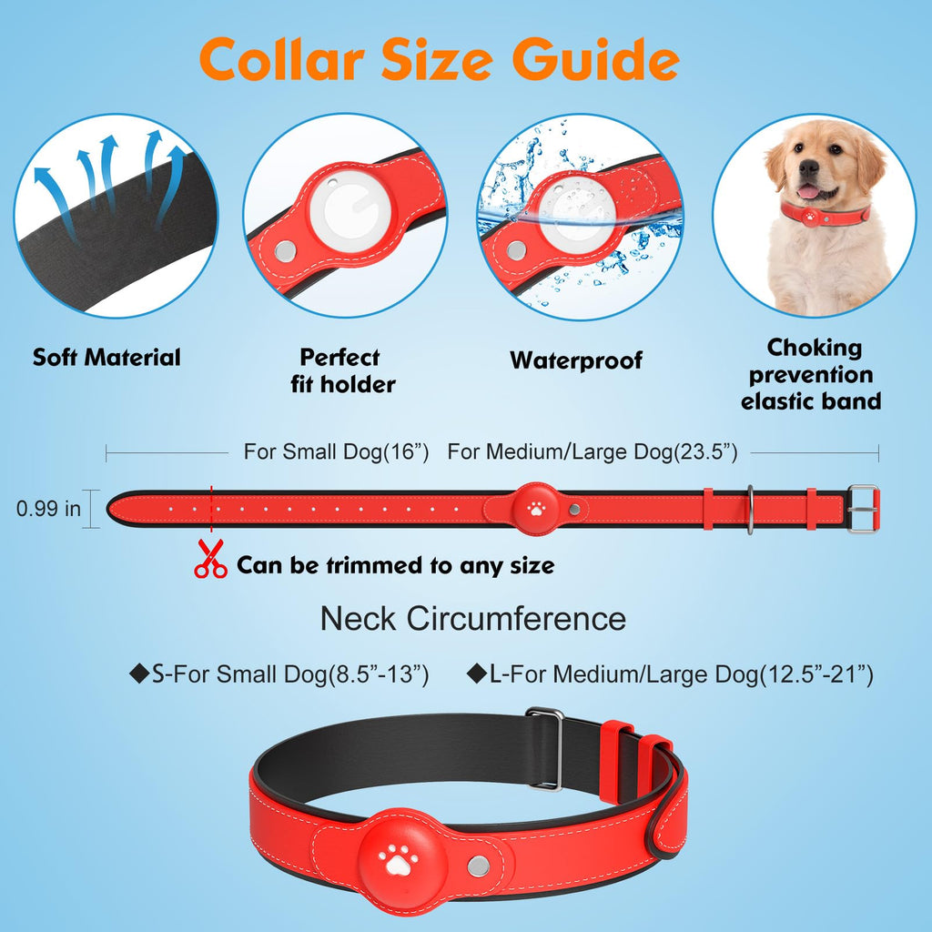 GPS Tracker for Dogs, Pet Location Tracker with Collar F4684