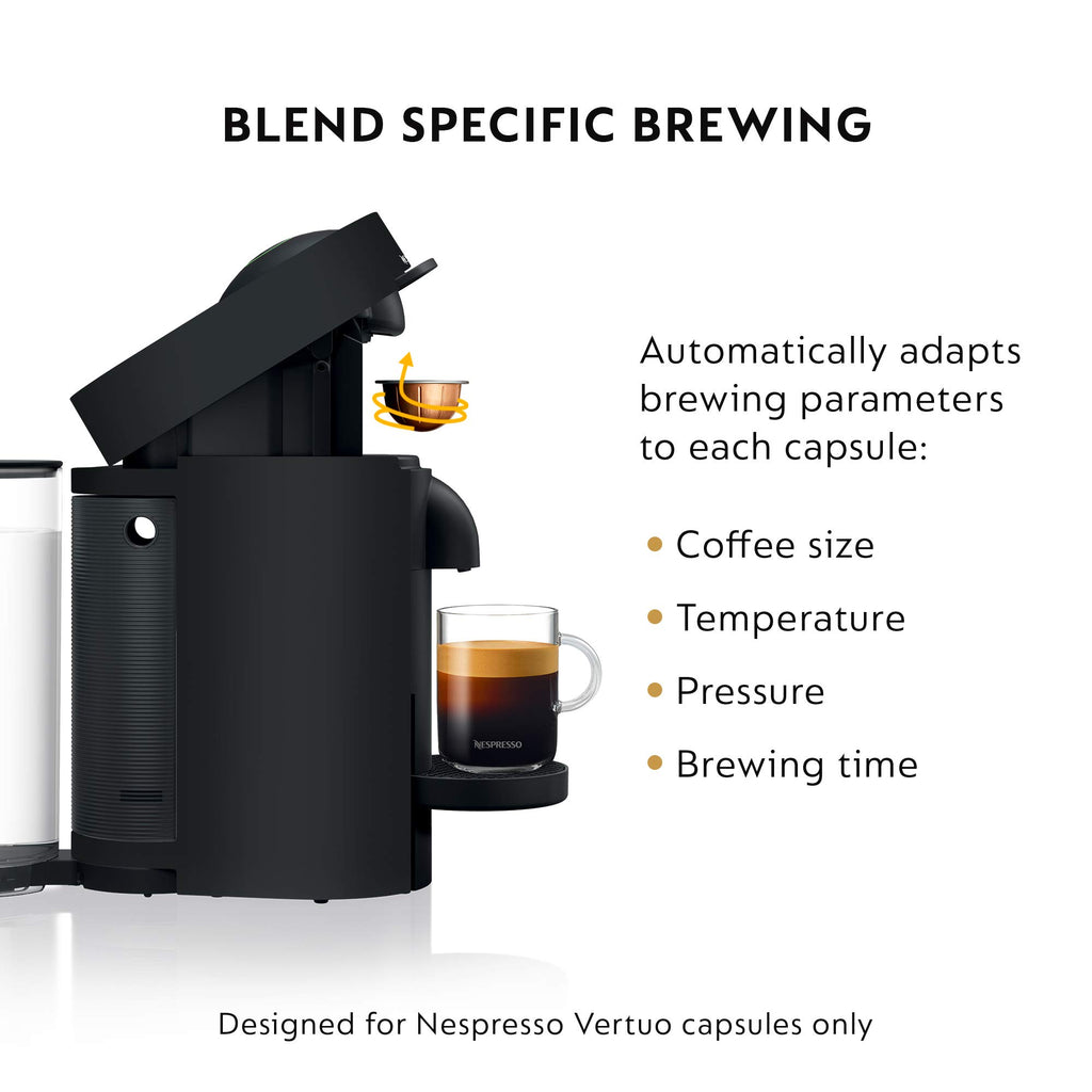 Matte Black Coffee and Espresso Maker U11360