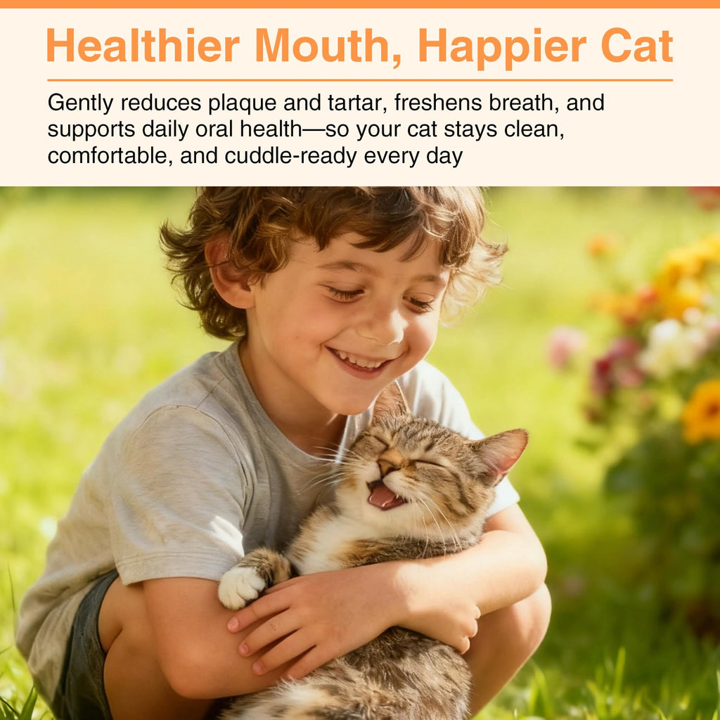 Roast Chicken Flavor Enzymatic Cat Toothpaste Kit with Toothbrush & Finger Brush, 1.06 oz M774
