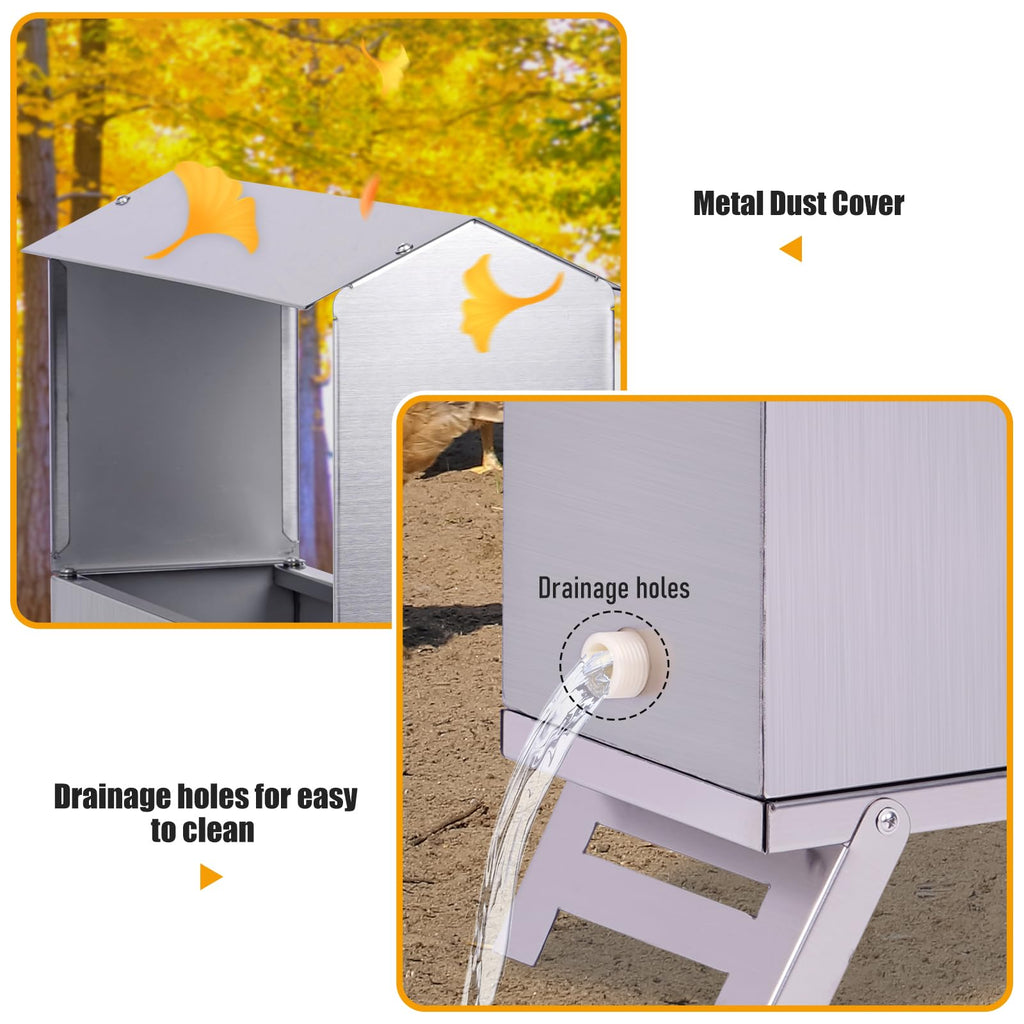 Stainless Steel Automatic Chicken Waterer J777