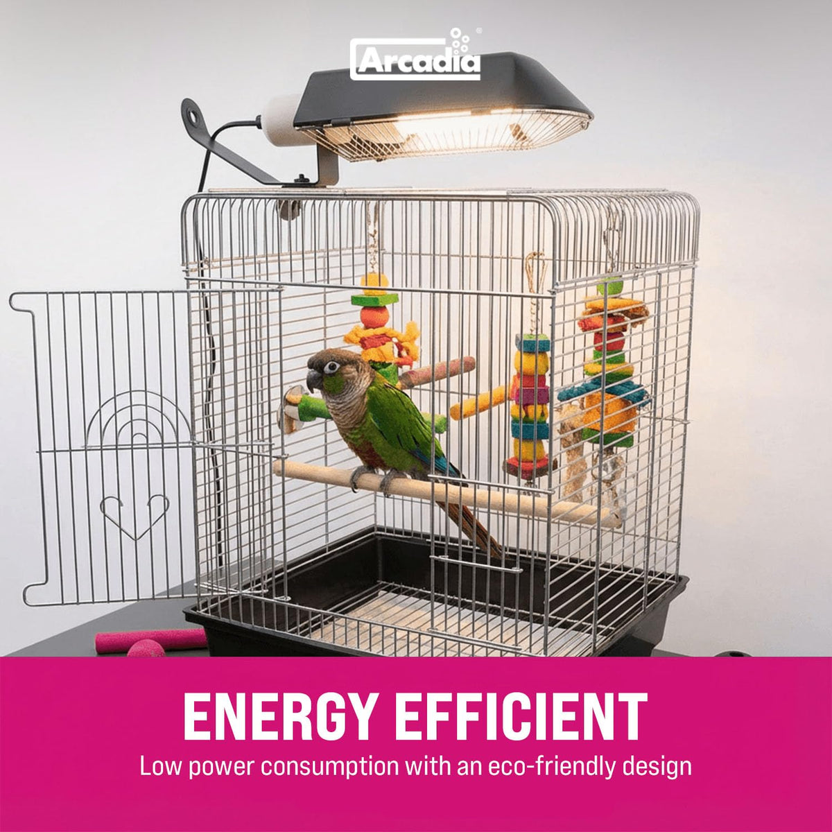 Compact Bird Lighting Kit 20 Watts 2.4% UVB Full Spectrum Light Fixture P581608
