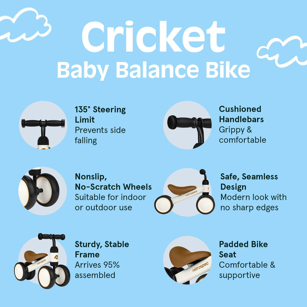 4-Wheel Baby Balance Bike K410