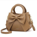 Vegan Leather Crossbody Bag with Top Carry Handle Y17611