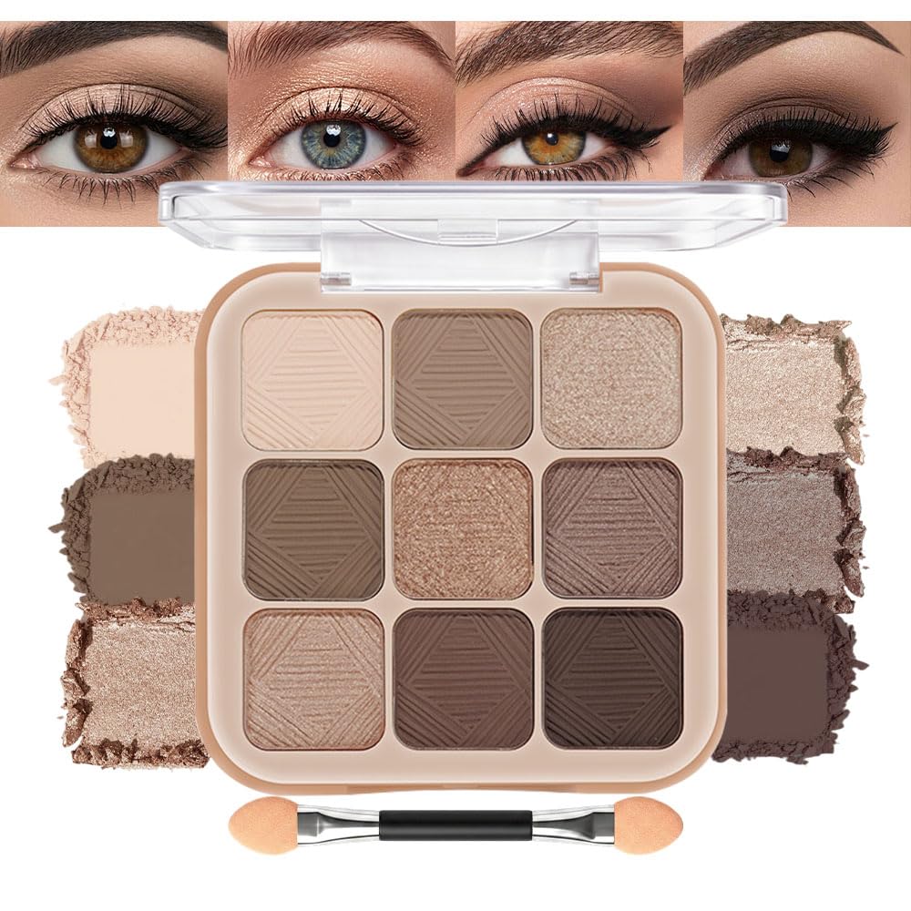 Neutral Nude Matte Eyeshadow Palette M3189