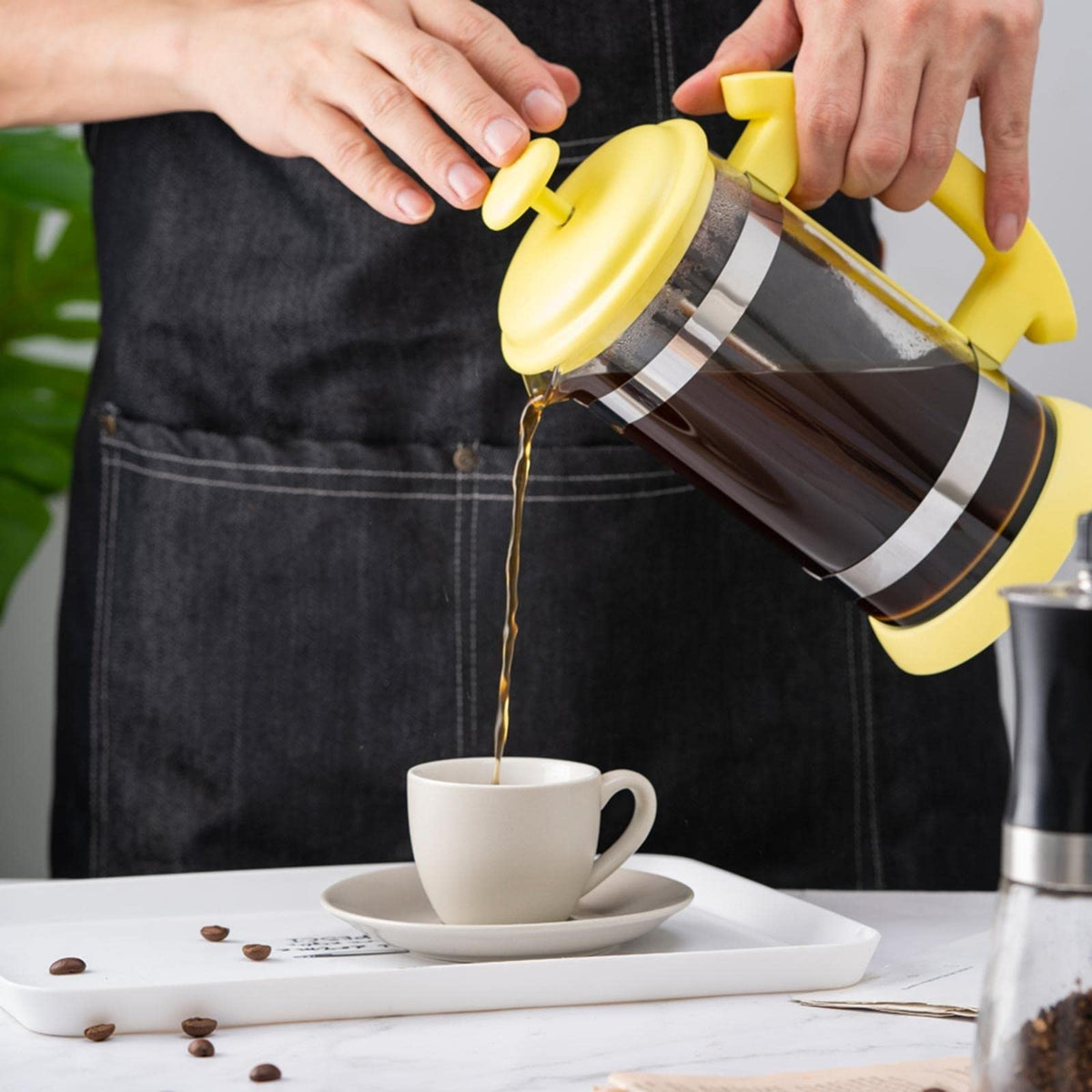 1L Stainless Steel Coffee Maker Z882