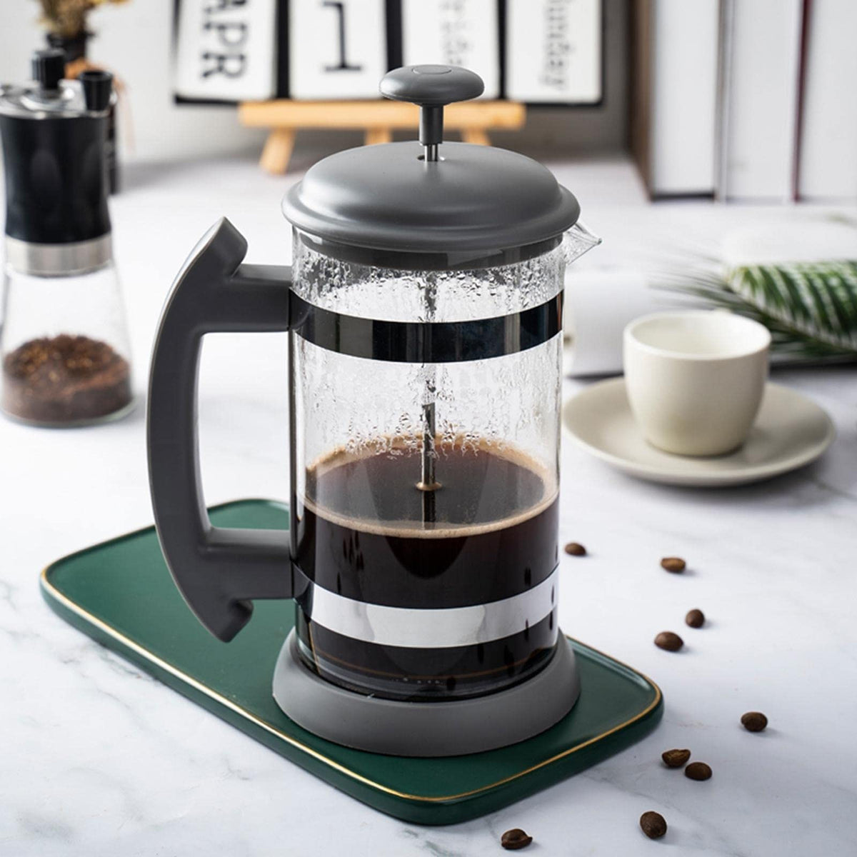 1L Stainless Steel Coffee Maker Z882