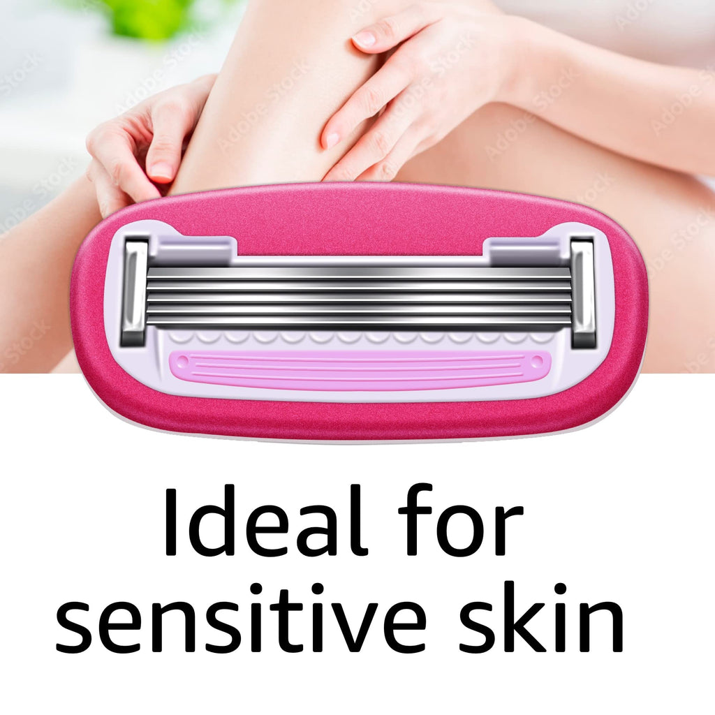 5-Blade Razor with 1 Handle, 12 Cartridges & 1 Shower Holder R96007