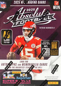 2025 Absolute Football Series Blaster Box with 4 Green Parallels H153