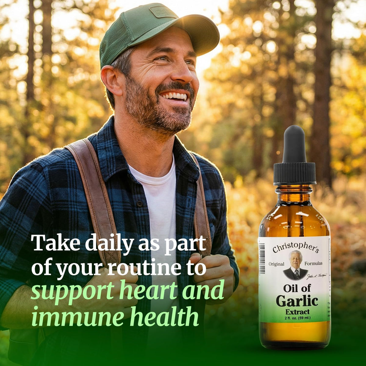 Garlic Oil Extract 2 oz Herbal Supplement C4871