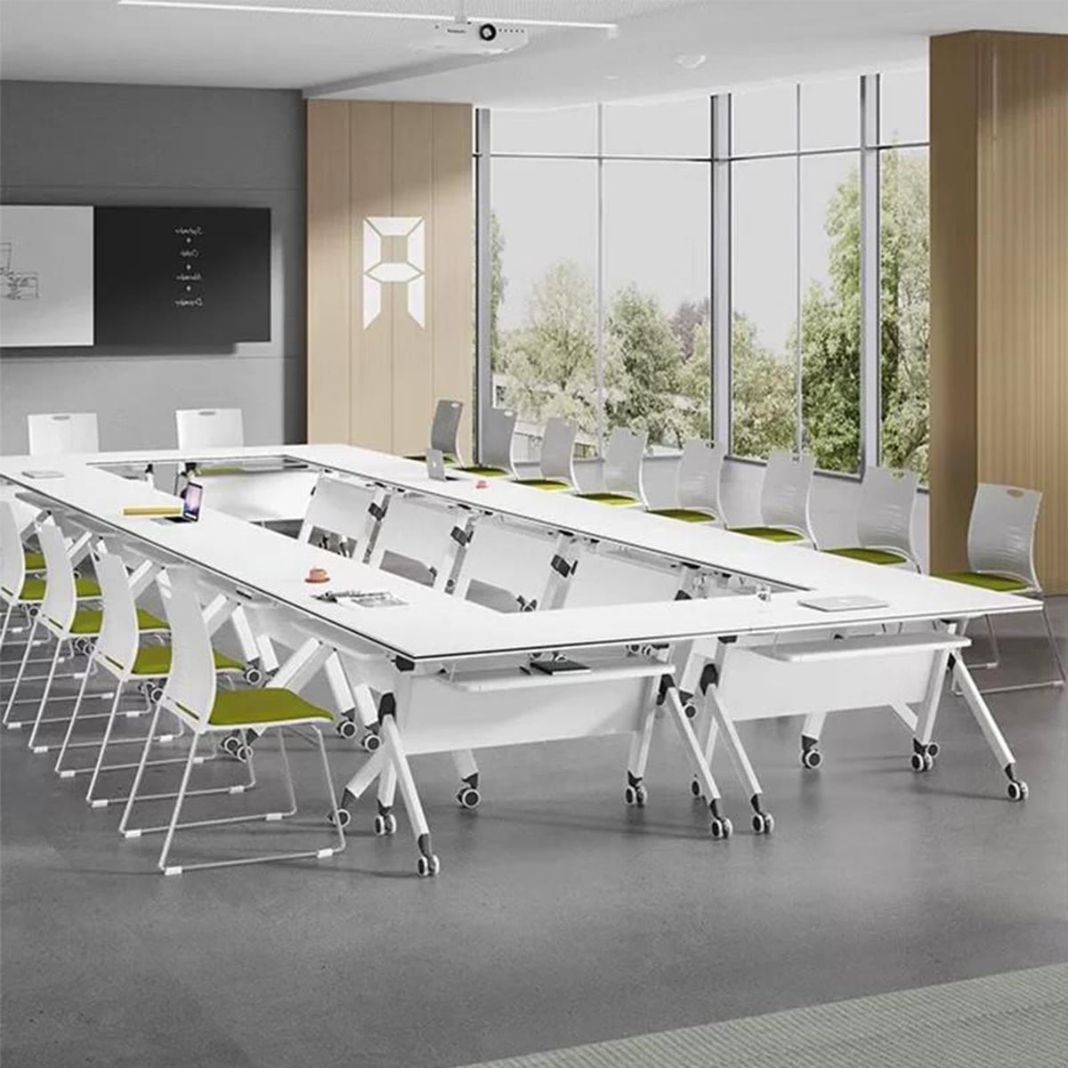 Folding Conference Table with Casters N55818