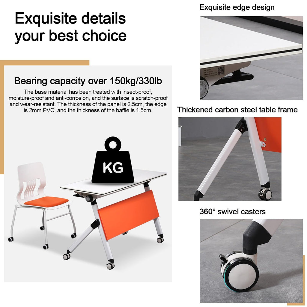 Folding Conference Table with Casters N55818