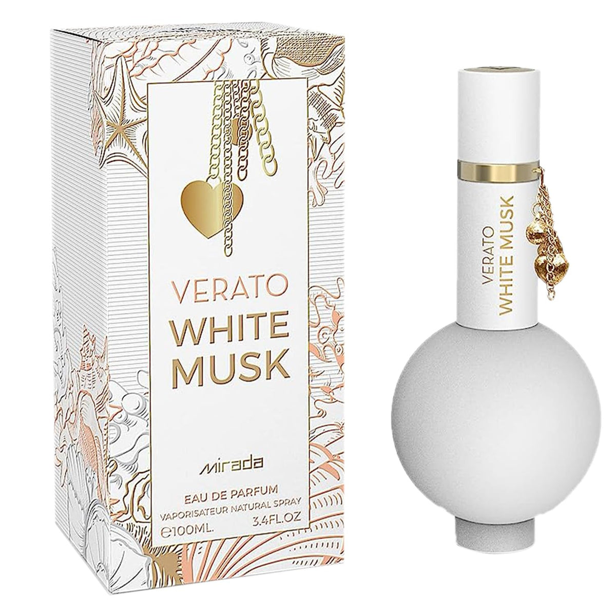White Musk Eau de Parfum Spray 3.4 FL. Oz D567447