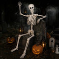 5.4FT Posable Life Size Skeleton (2PCS) L73007