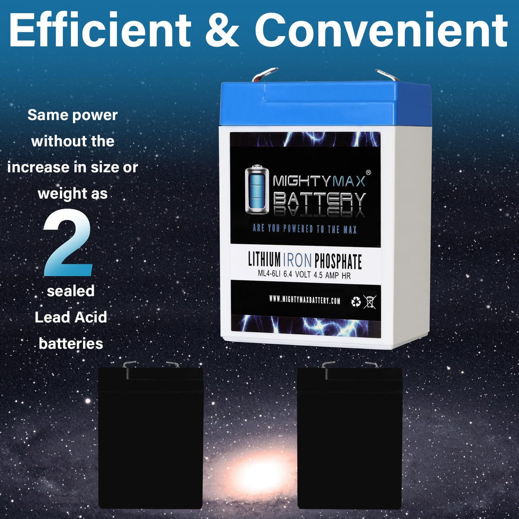 6V 4.5AH Lithium Replacement Battery Q210111