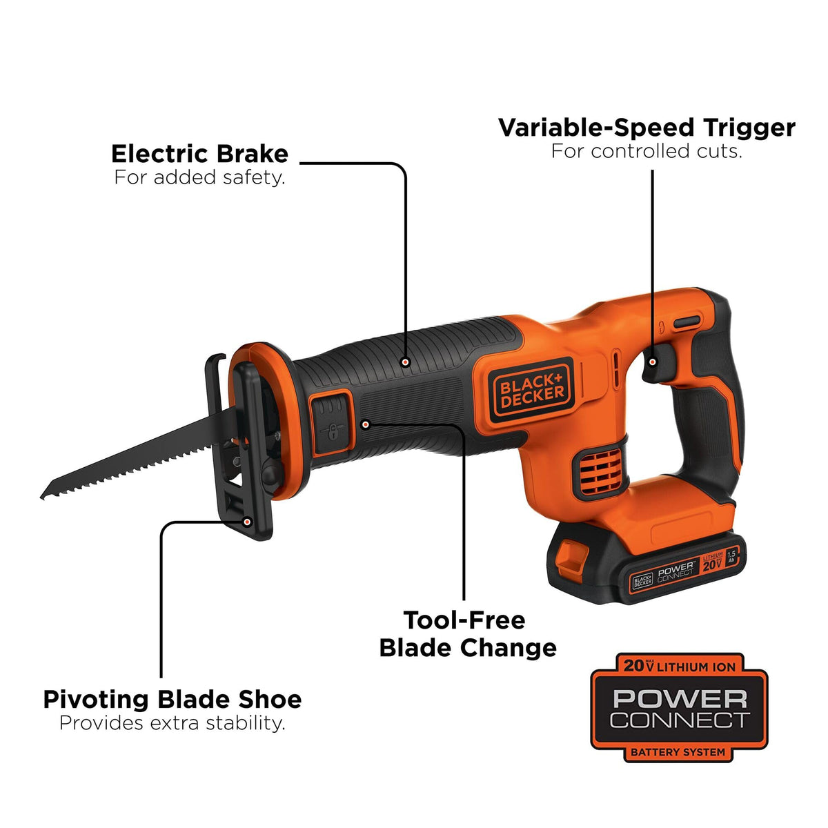 Cordless Reciprocating Saw Kit Q15995