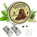 Flea and Tick Pendant for Dogs with 2 Silicone Buckles 4 Refills S2910
