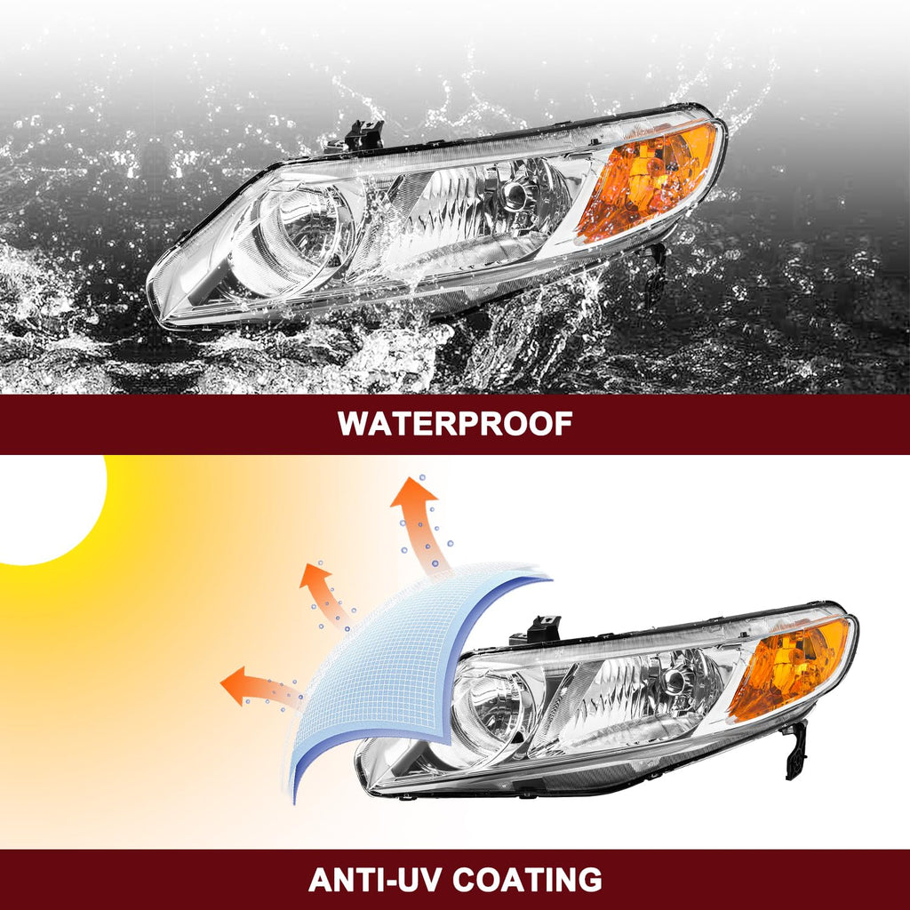Halogen Headlight Assembly P5896