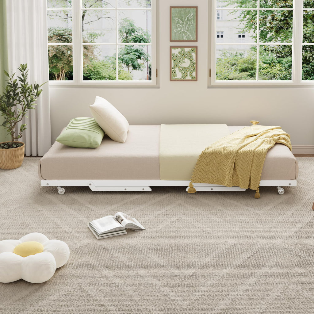 Twin Pop Up Trundle Bed U392