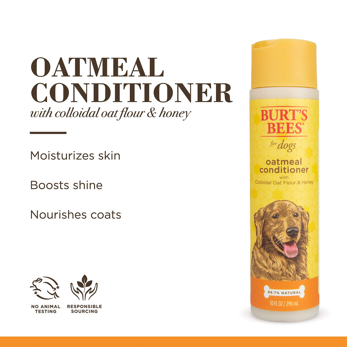 Fragrance-Free Oatmeal Dog Conditioner 10 Fl Oz F537