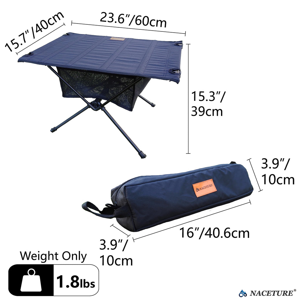 Ultralight Foldable Camping Table with Mesh X567