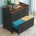 2-Drawer Wood File Cabinet S789