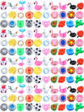 120 Pack Inflatable Drink Holder Pool Floats X2428