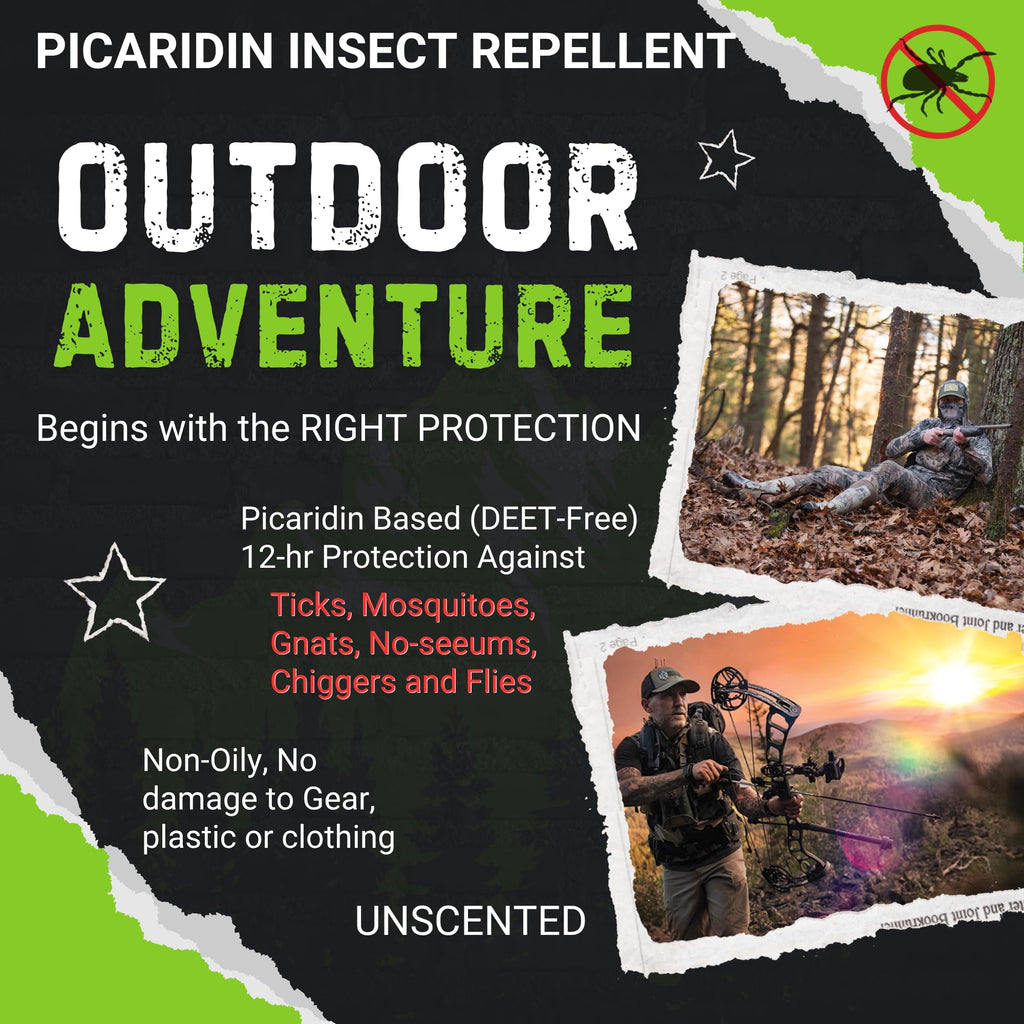 Picaridin Insect Repellent 10oz + 8oz + 6 x 1oz + 4oz N385