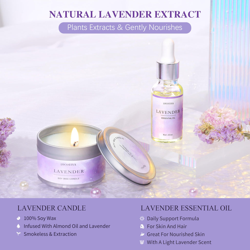 10 Pc Lavender Bath Gift Set T17691