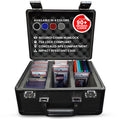 Black 3 Row Graded Card Storage Box with TSA Lock A5751