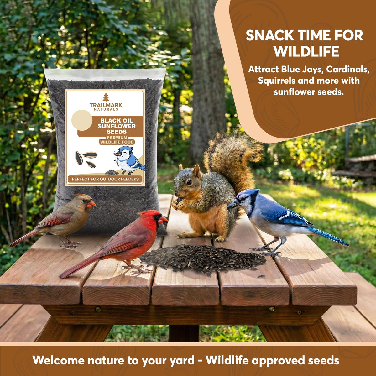 Black Oil Sunflower Seeds for Birds L22740