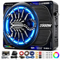 2000W 10 Inch Underseat Car Subwoofer and Amp Package F41487