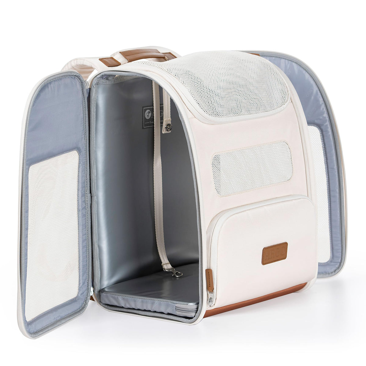 Tan Pet Backpack Carrier P342