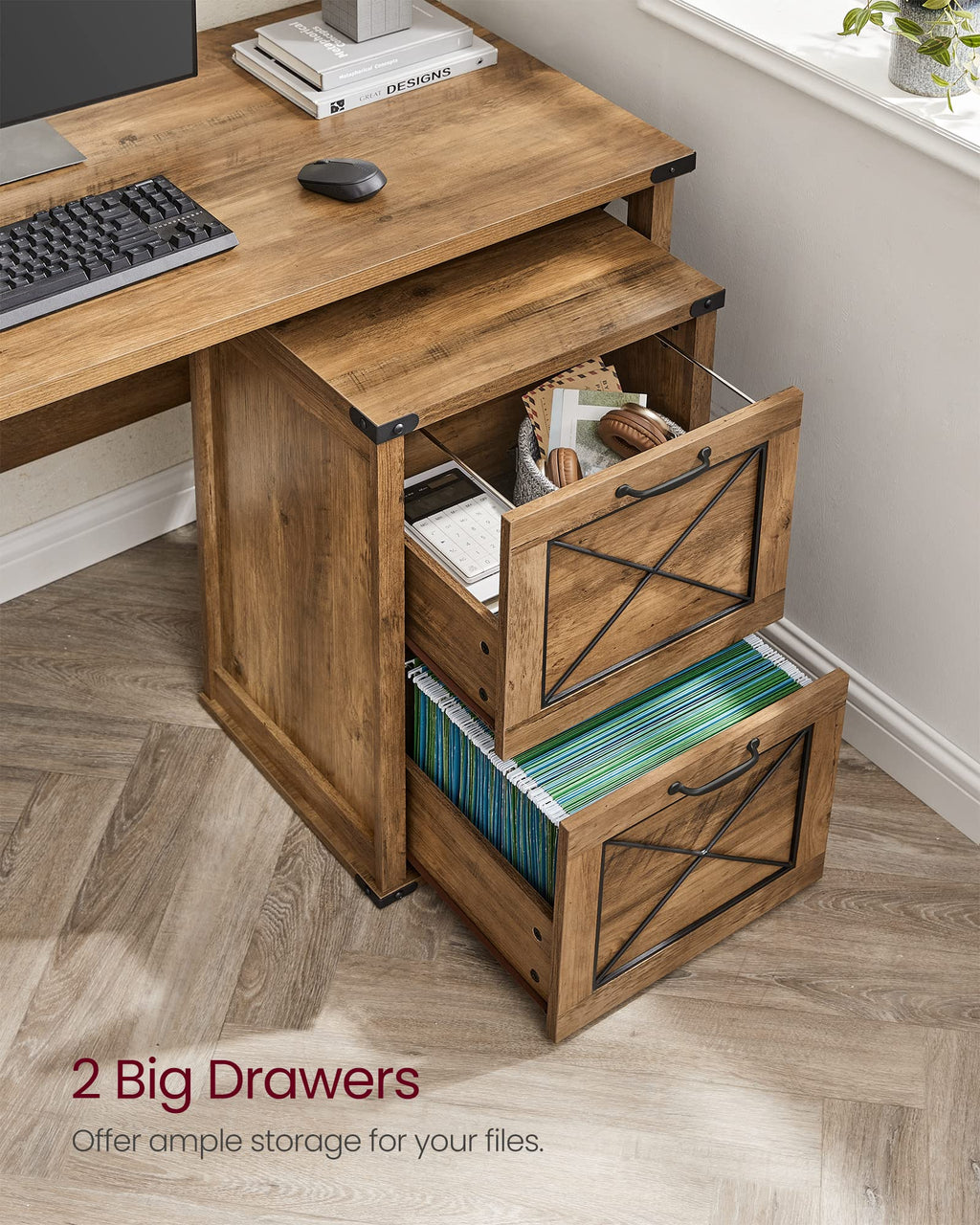 File Cabinet with 2 Drawers K830