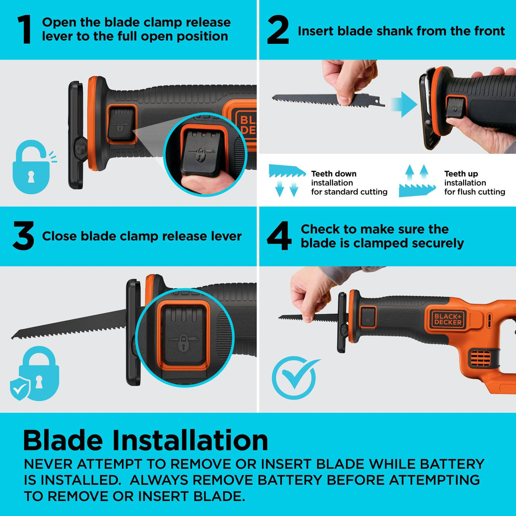 Cordless Reciprocating Saw Kit Q15995
