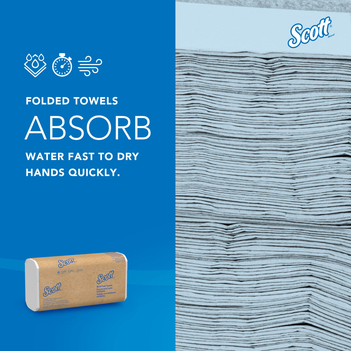 Multifold Paper Towels, 16 x 250 Sheets L254295