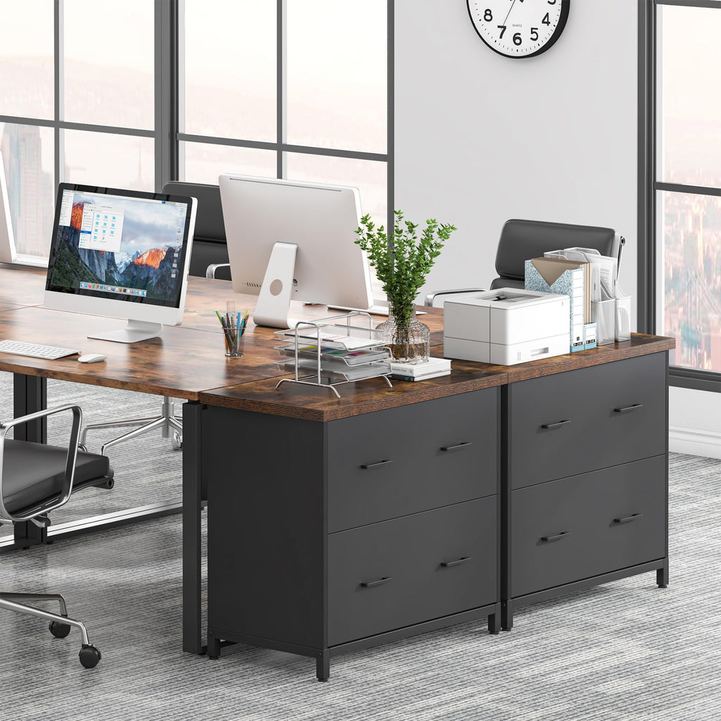 2-Drawer Wood File Cabinet S789