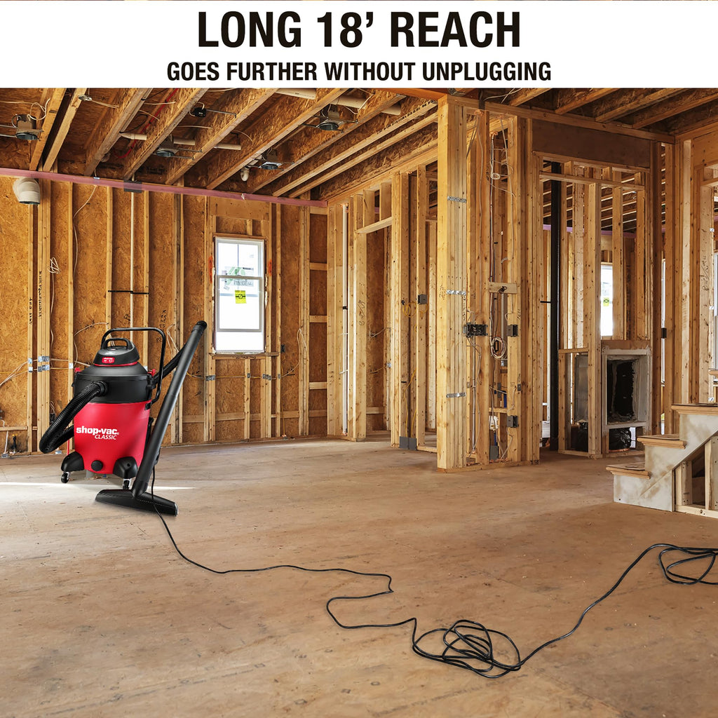 14 Gallon 6.5-Peak HP Wet/Dry Vacuum P19436