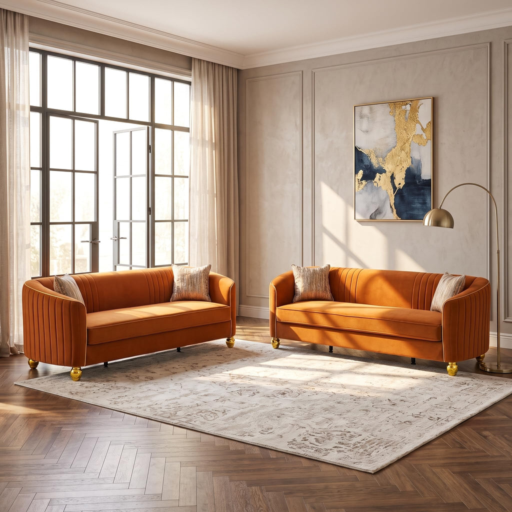 2-Piece Velvet Sofa Set L581814