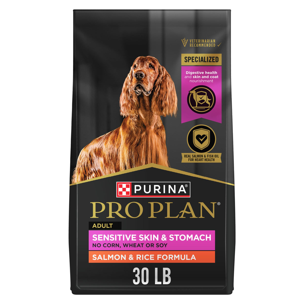 Salmon Dry Dog Food 30 lb Bag I7049